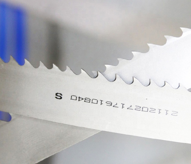 M42 Bi-Metal Band Saw Blade - 8' 3 3/4" Length, 1/2" Width, 14 Teeth Per Inch (Single Blade)